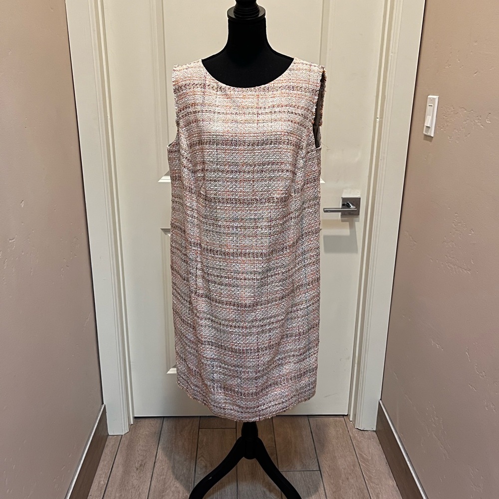 Akris Punto Tweed Midi Dress 100% Authentic